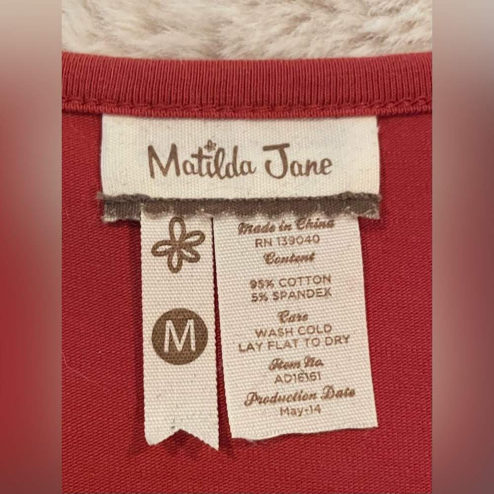 Matilda Jane Bright Russet Dress - Picture 4 of 6